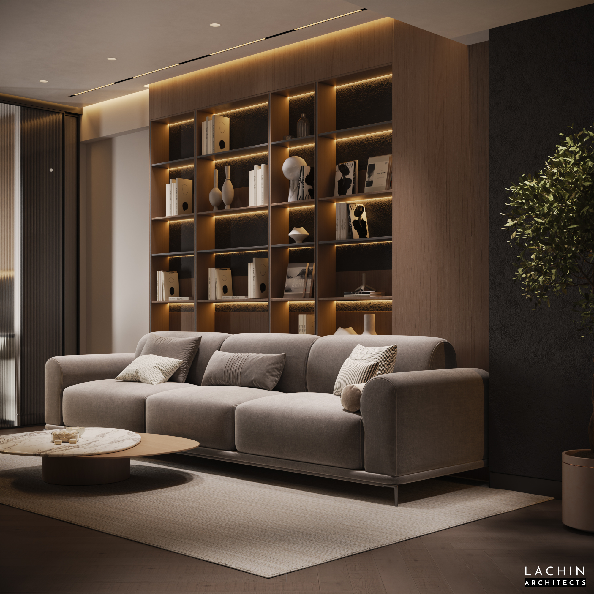 White City Apartment | Baku, Azerbaijan — interior design & visualization, image 1